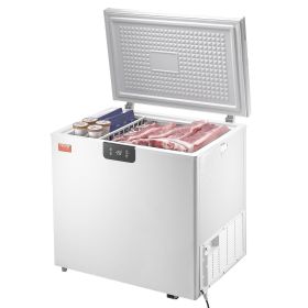 VEVOR Chest Freezer, 7 Cu.ft / 198 L Compact Deep Freezer (Default: Default)